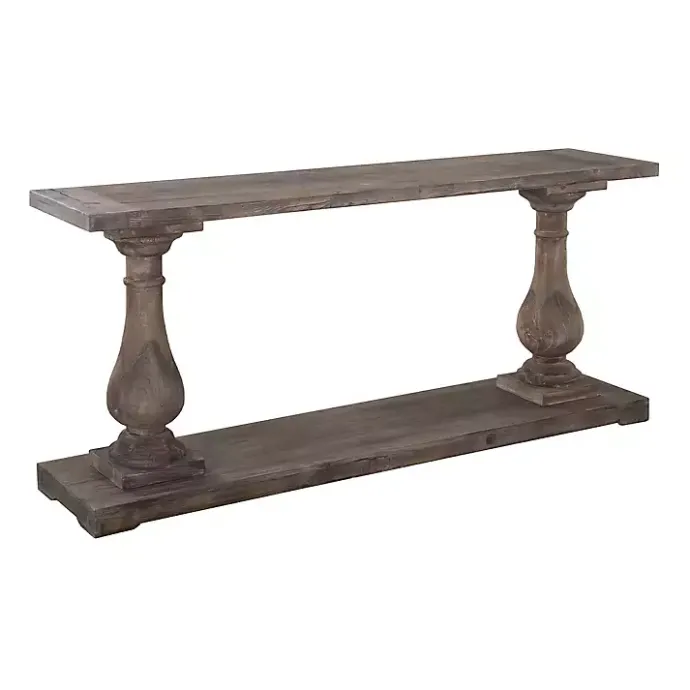 Sale Kirklands Home Reclaimed Pine Caroline Console Table Brown