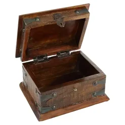 Discount Kirklands Home Reclaimed Wood Antique Box Set, Set of 3