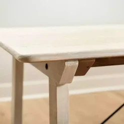 Sale Kirklands Home Reclaimed Wood Valetta Dining Table Tan