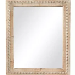 Outlet Kirklands Home Rectangle Distressed Beaded Wall Mirror