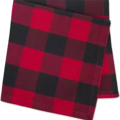Online Kirklands Home Red & Black Buffalo Check Napkins, Set of 6