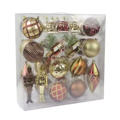 Best Kirklands Home Red & Gold Mix 36-pc. Christmas Ornament Set