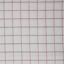 New Kirklands Home Red & White Woven Patterns 5-pc. Dish Towel Set