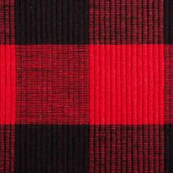 Discount Kirklands Home Red and Black Buffalo Check Placemats, Set of 6