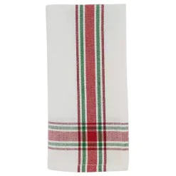 Online Kirklands Home Red and Green Plaid Napkins, Set of 4