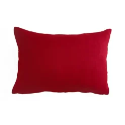 New Kirklands Home Red Christmas Village Lumbar Pillow