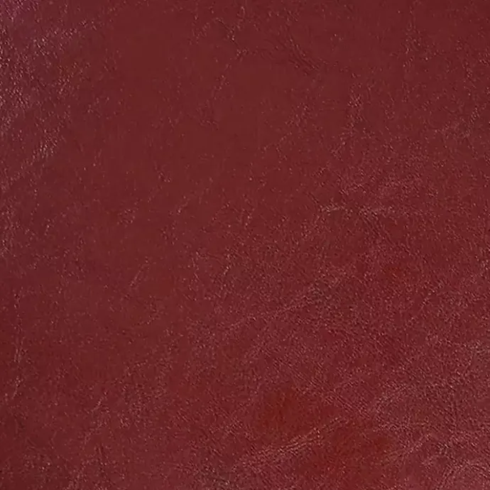 Discount Kirklands Home Faux Leather Jessy Storage Ottoman Red