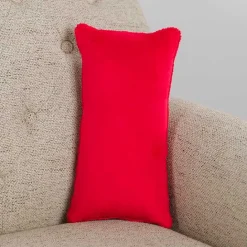Discount Kirklands Home Red Jolly Nutcracker Mini Pillow