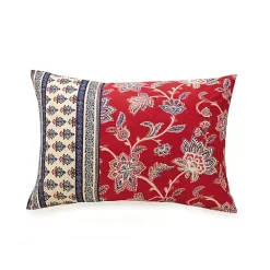 Sale Kirklands Home Red Navy Marbella King 5-pc. Comforter Set