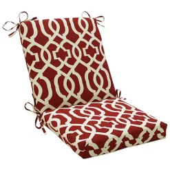 Best Kirklands Home Red New Geometric Outdoor Chair Cushion