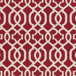 Sale Kirklands Home Red New Geometric 2-pc. Lumbar Pillow Set