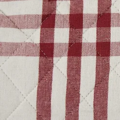 Discount Kirklands Home Red Plaid Eat Drink Enjoy 4-pc. Dish Towel Set