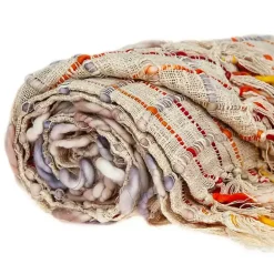 Best Kirklands Home Red Primitive Squares Handloomed Throw Blanket