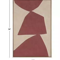 New Kirklands Home Red Rock Framed Canvas Art Print