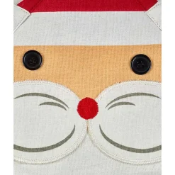 Outlet Kirklands Home Red Santa Gingham 3-pc. Dishtowel & Potholder Set