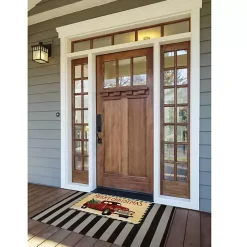 Kirklands Home Red Truck Merry Christmas Tree Doormat