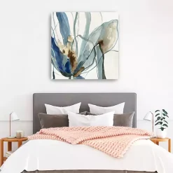 New Kirklands Home Refined Blue Canvas Art Print