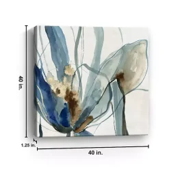 New Kirklands Home Refined Blue Canvas Art Print