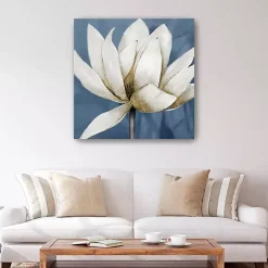 Outlet Kirklands Home Regal Waterlily Canvas Art Print