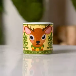 New Kirklands Home Reindeer Milk & Cookies Jar Candle