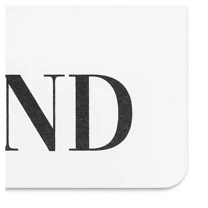 New Kirklands Home Relax Soak Unwind Stone Bath Mat