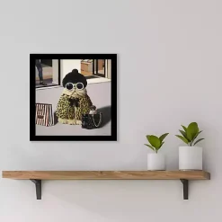 Clearance Kirklands Home Retail Therapy Cat Framed Art Print