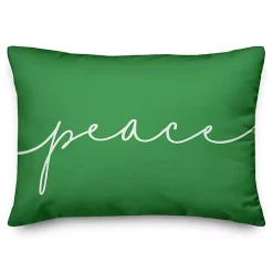 Online Kirklands Home Reversible Peace and Joy Pillow
