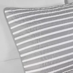 New Kirklands Home Reversible Stripes 5-pc. Full/Queen Quilt Set