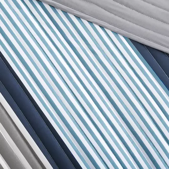 Clearance Kirklands Home Reversible Stripes 4-pc. Twin/Twin XL Quilt Set