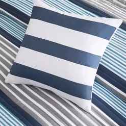 Clearance Kirklands Home Reversible Stripes 4-pc. Twin/Twin XL Quilt Set