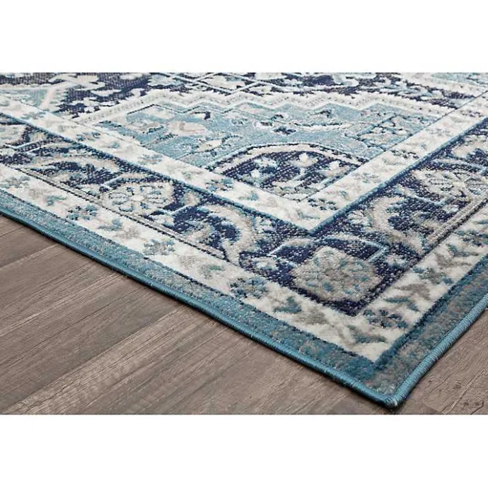 Sale Kirklands Home Rieda Midnight Blue Area Rug, 5x7