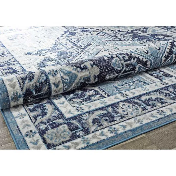 Sale Kirklands Home Rieda Midnight Blue Area Rug, 5x7