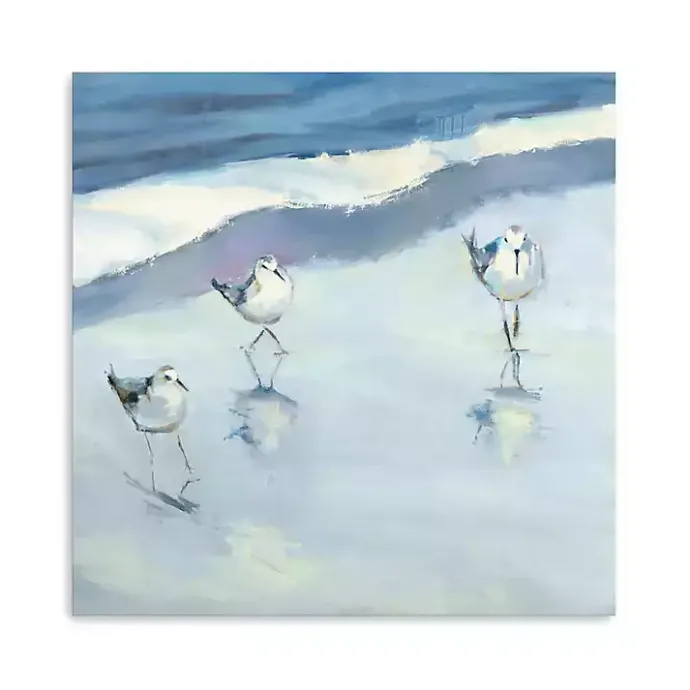 Clearance Kirklands Home Rise Up This Morning Canvas Art Print, 30x30 in. Blue