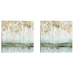 Kirklands Home River Breath Canvas Art Prints, Set of 2