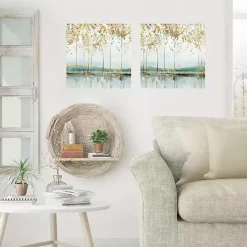Kirklands Home River Breath Canvas Art Prints, Set of 2
