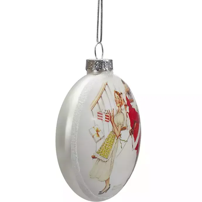 Sale Kirklands Home Rockwell Classic Holiday Scene Ornaments, Set of 3