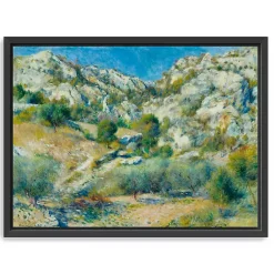 New Kirklands Home Rocky Crags at L'Estaque Canvas Art Print, 32x42