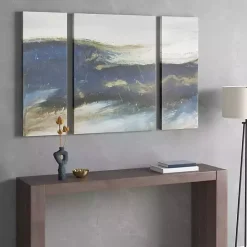 Hot Kirklands Home Rolling Waves Blur Canvas Art Prints, Set of 3