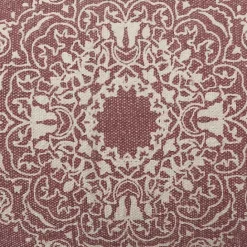 New Kirklands Home Rose Bohemian Medallion Lumbar Pillow Pink