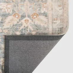 Sale Kirklands Home Rosette Denim Area Rug, 5x7