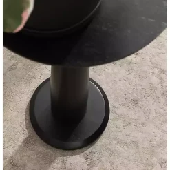 Sale Kirklands Home Round Wood Jess Accent Table Black