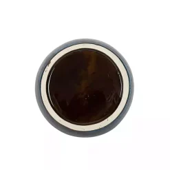 Kirklands Home Round Oversized Handle Jug Vase Blue