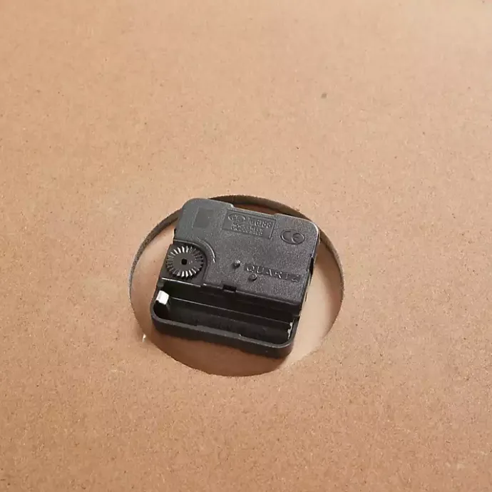 Online Kirklands Home Round Gray and Natural Wooden Wall Clock