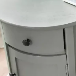 Clearance Kirklands Home Round Beckly Accent Table Gray