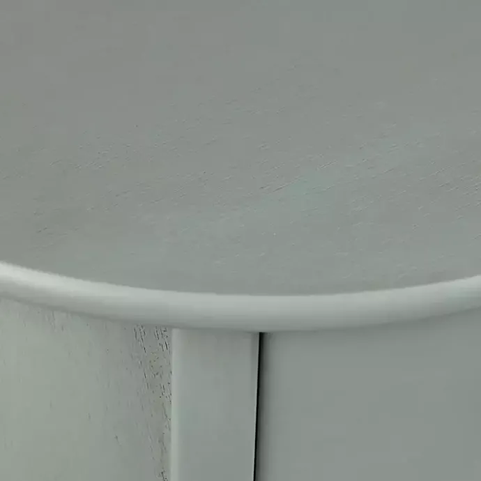 Clearance Kirklands Home Round Beckly Accent Table Gray