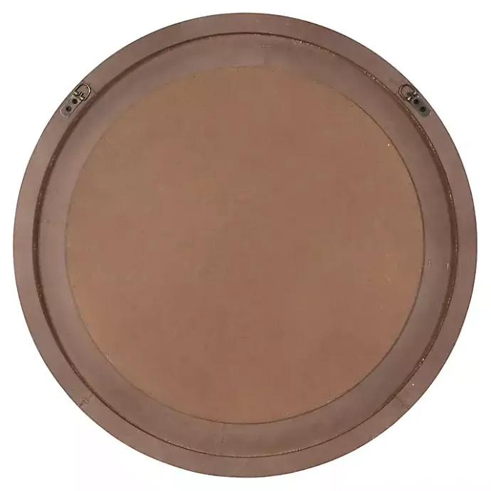 Outlet Kirklands Home Round Natural Rattan Wall Mirror