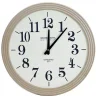Discount Kirklands Home Round Natural Reed Frame Wall Clock