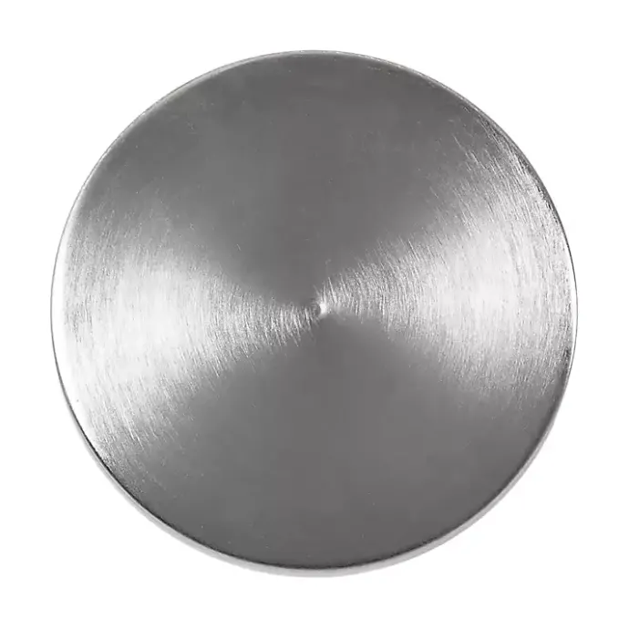 Sale Kirklands Home Round Zia Metal Accent Table Silver