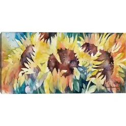 Outlet Kirklands Home Row of Sun Light Canvas Art Print Multi