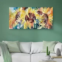 Outlet Kirklands Home Row of Sun Light Canvas Art Print Multi